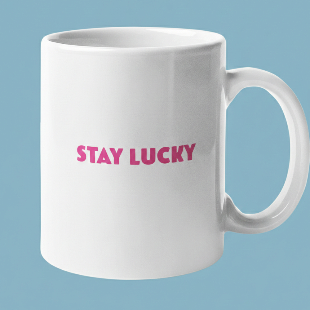 Housewarming Mok Cadeau Stay Lucky