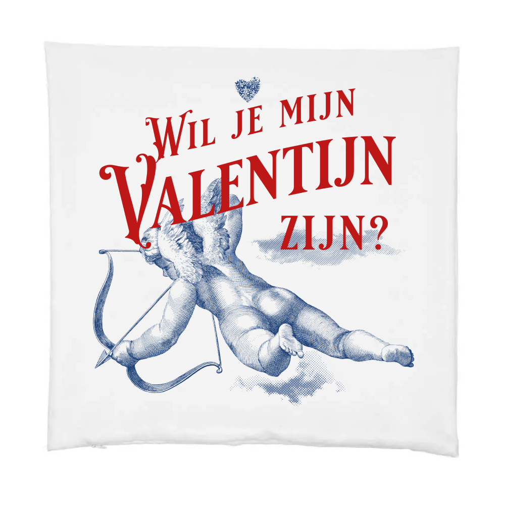 Kussen Wil Je Mijn Valentijn Zijn