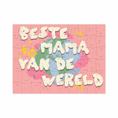 Moederdag Puzzel Cadeau Beste Mama Van De Wereld