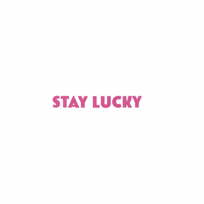 Stay Lucky Roze Cadeau