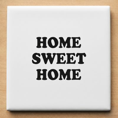Tegeltje Cadeau Home Sweet Home