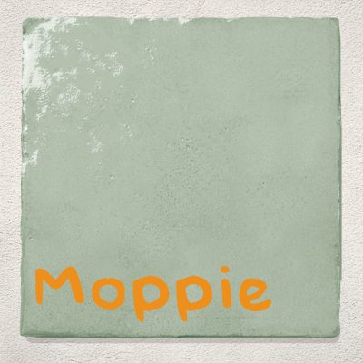 Groen Tegeltje Moppie