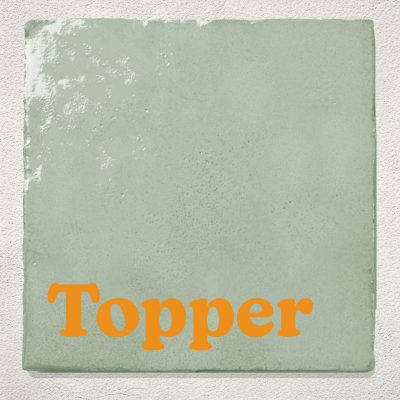 Groen Tegeltje Topper