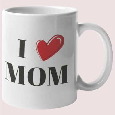 Moederdag Mok I Love Mom
