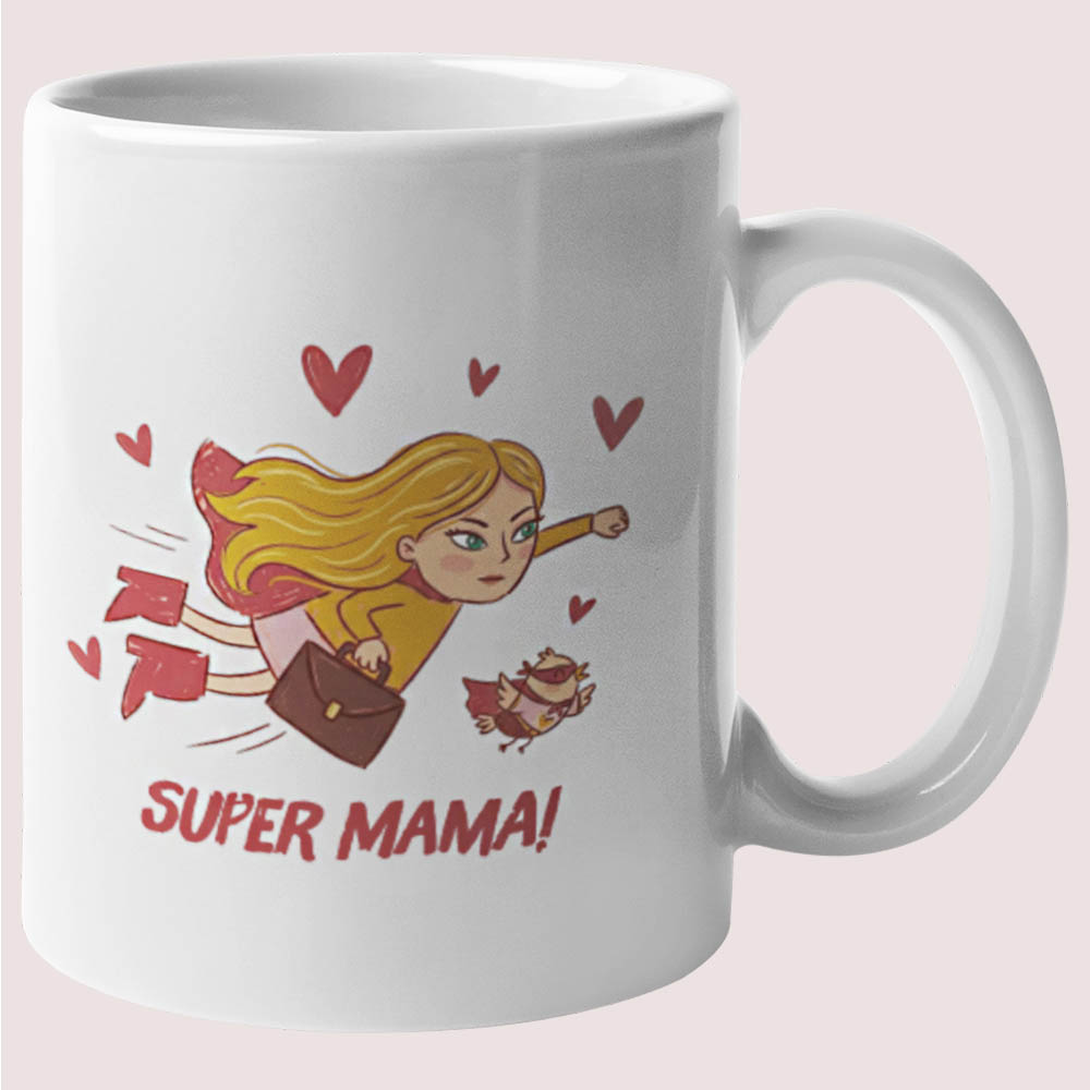 Moederdag Mok Super mama