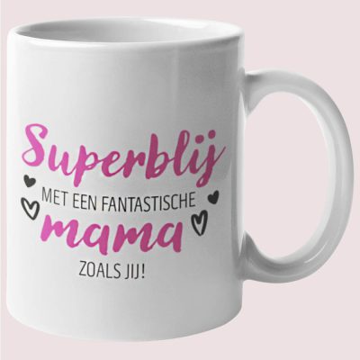 Moederdag Mok Superblij