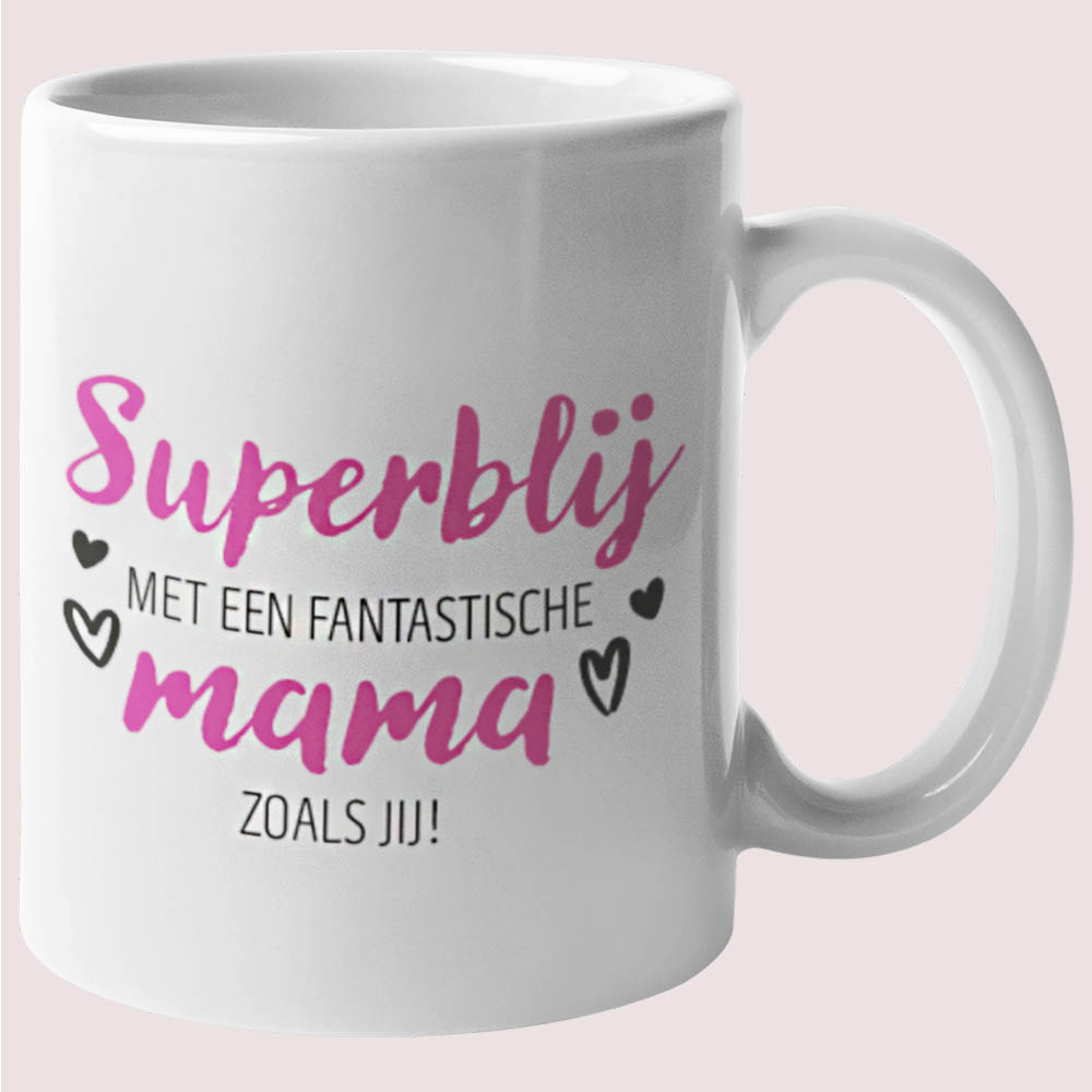 Moederdag Mok Superblij