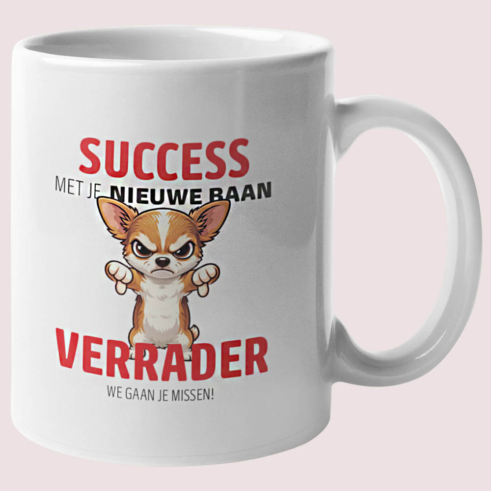 Mok Afscheidscadeau Succes Met Je Nieuwe Baan, Verrader