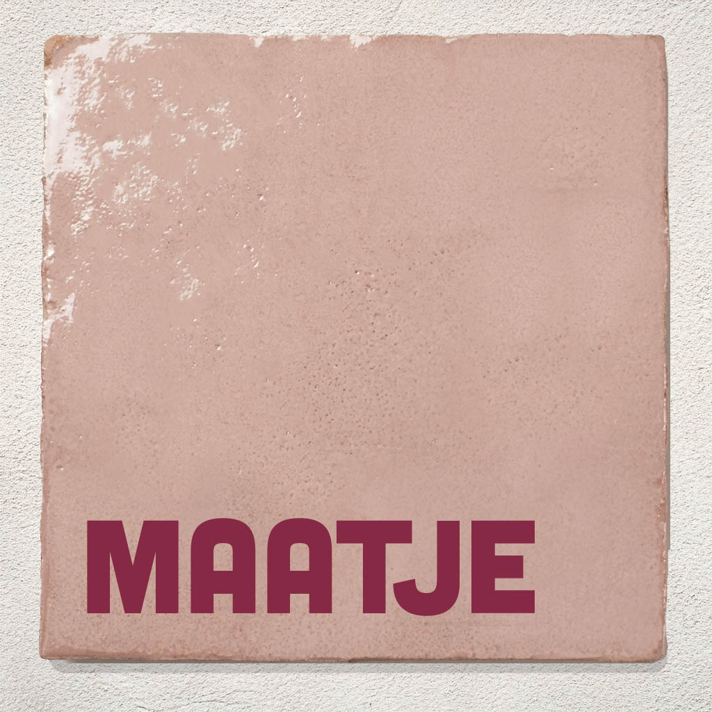 Roze Tegel Maatje