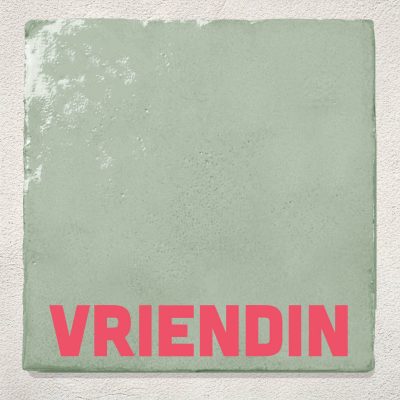 Tegeltje Groen Vriendin