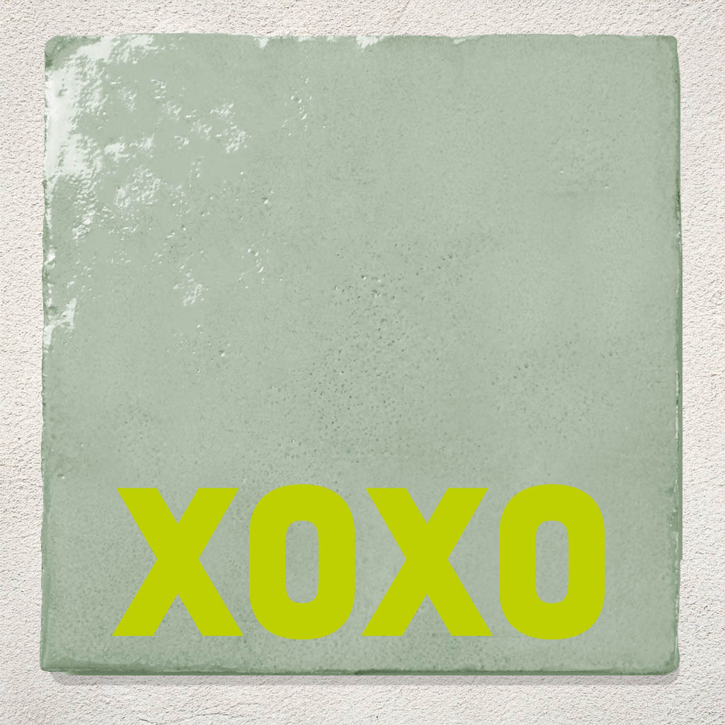 Tegeltje Groen xoxo