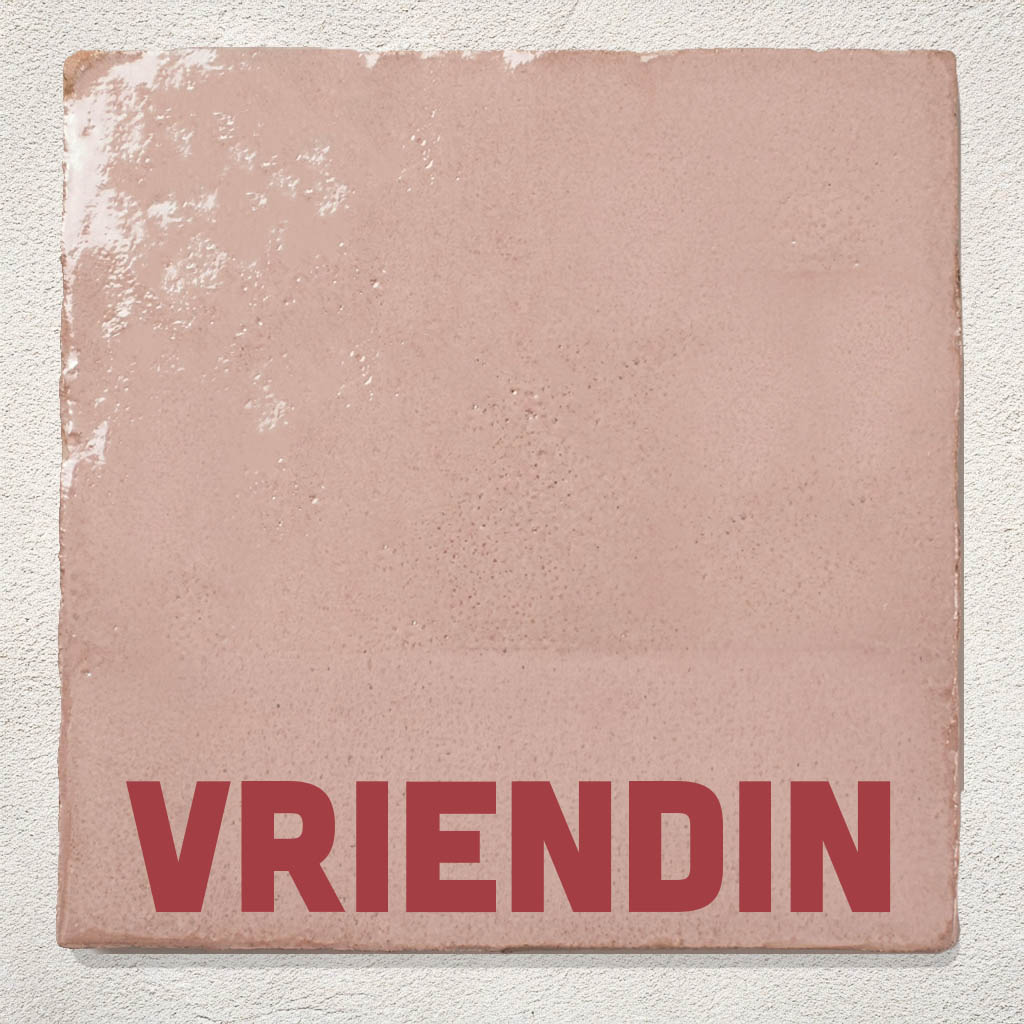 Tegeltje Roze Vriendin
