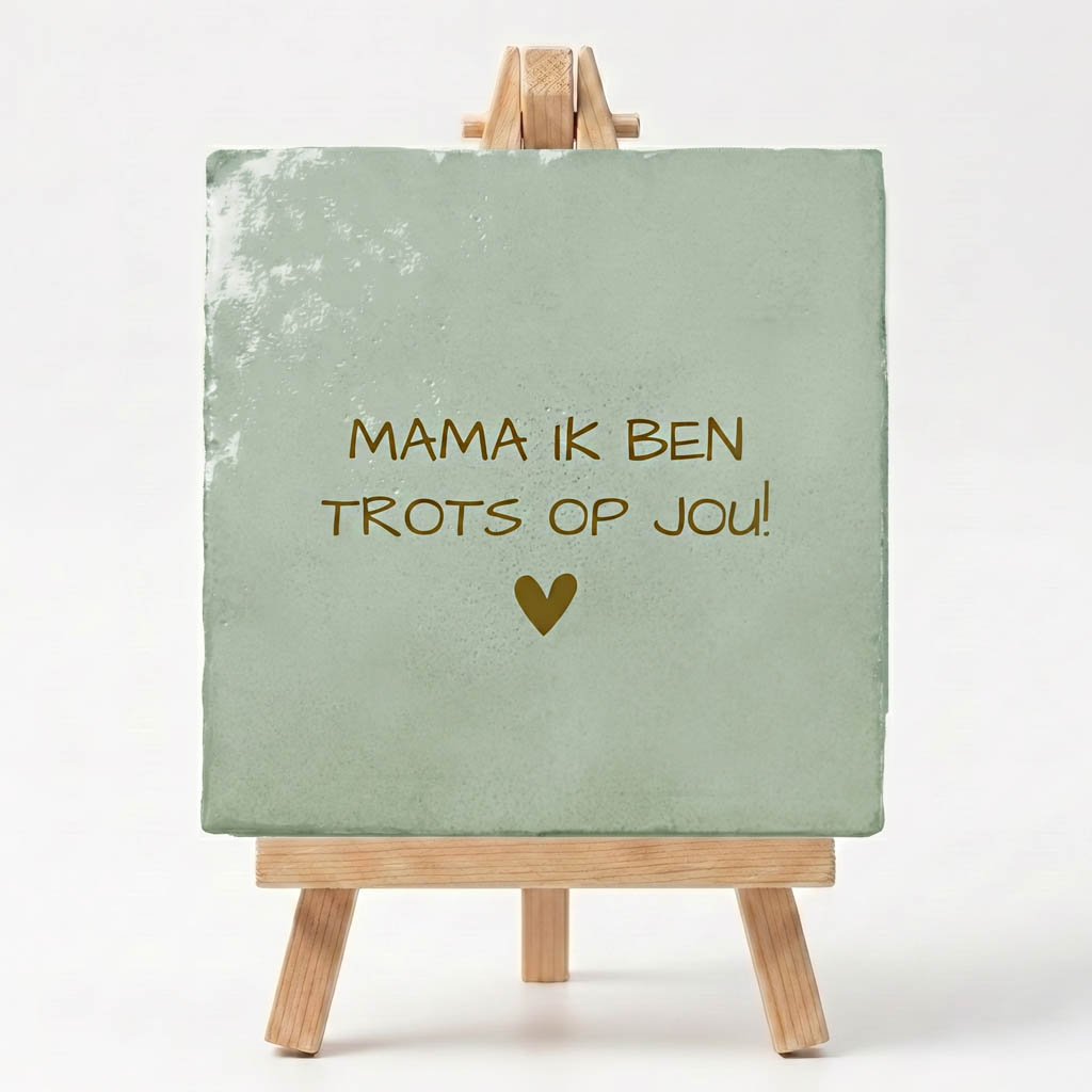 Tegeltje Mama ik ben trots op jou voorbeeld