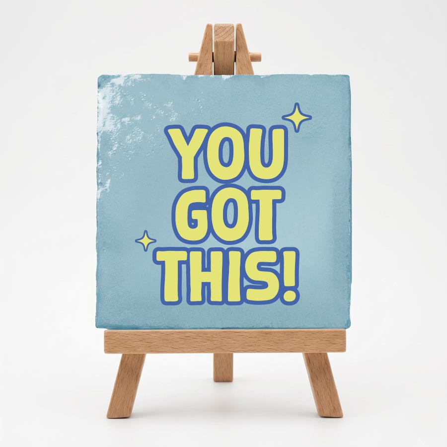 Tegeltje Cadeau You got this