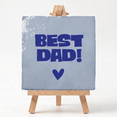 Tegeltje Cadeau Best dad!