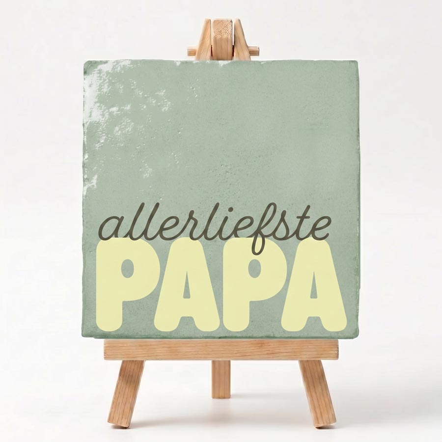 Tegeltje Cadeau Allerliefste papa