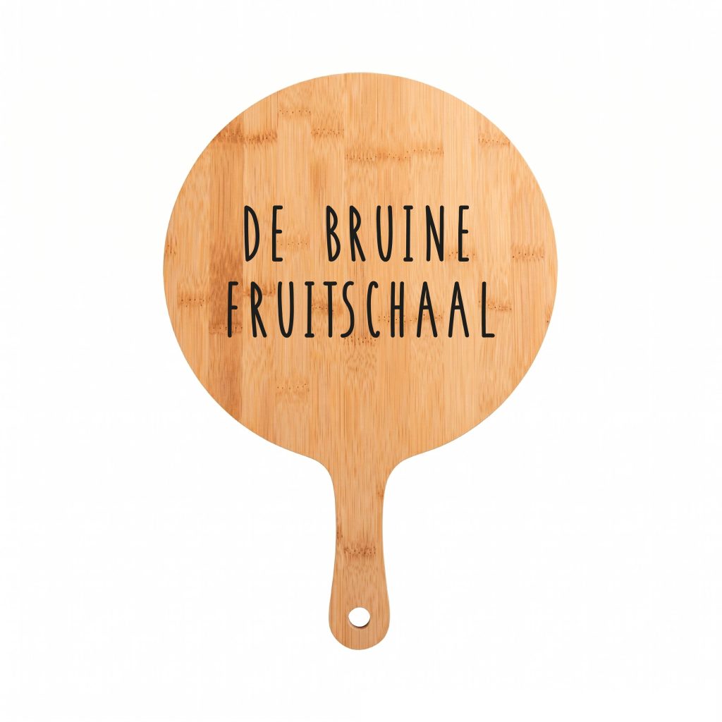 Borrelplank Cadeau De Bruine Fruitschaal