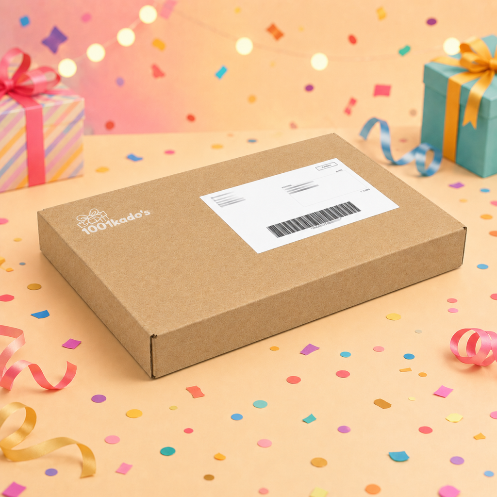 Cadeau doosje tegeltje