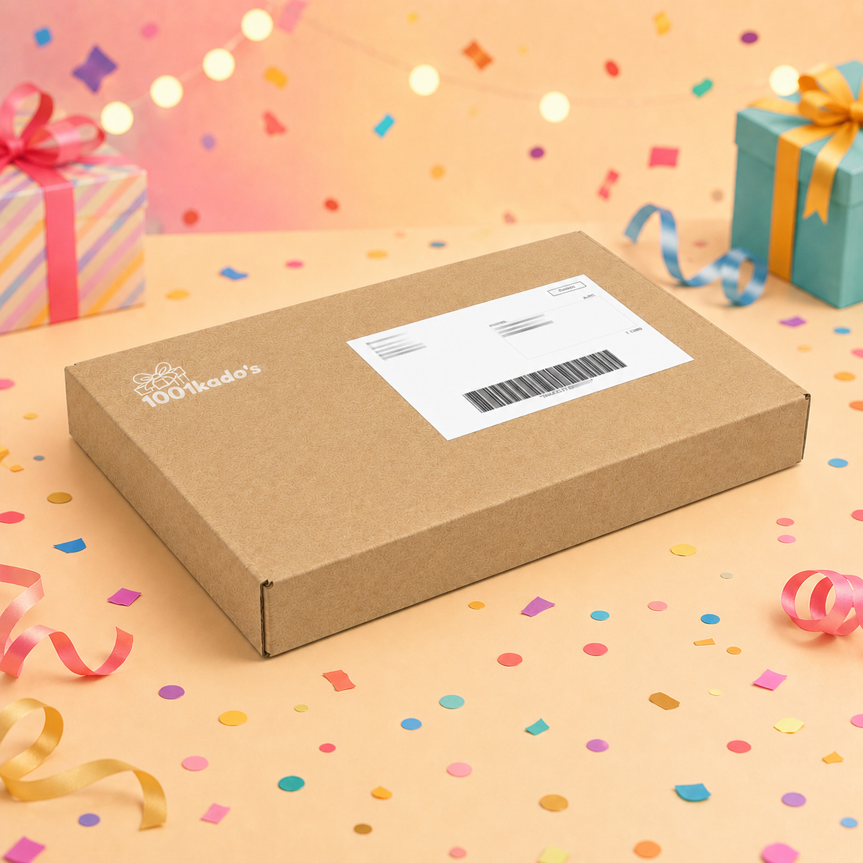 Cadeau doosje tegeltje