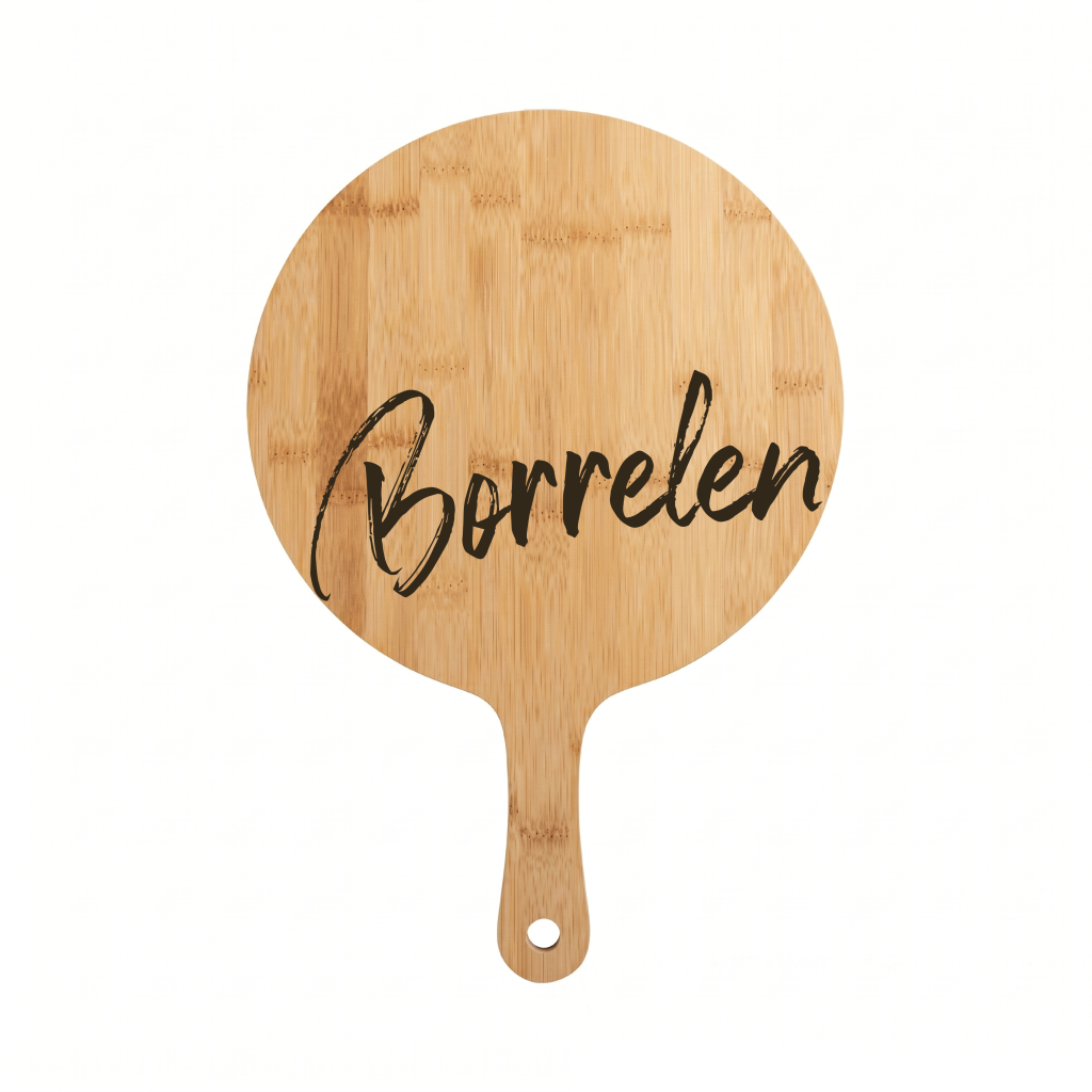 Houten Bamboesnijplank Borrelen